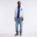 Куртка Buffalo Bills Fanatics Oatmeal IconicFleece Full-Zip