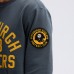 Pittsburgh Steelers Fanatics Charcoal IconicFleece Pocket Sweatshirt