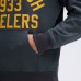 Pittsburgh Steelers Fanatics Charcoal IconicFleece Pocket Sweatshirt