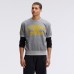 Pittsburgh Steelers Fanatics Athletic Heather Gray IconicFleece Short Sleeve Sweatshirt