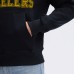 Pittsburgh Steelers Fanatics Black IconicFleece Flocked Hoodie