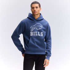 Толстовка Buffalo Bills Fanatics Royal IconicFleece Flocked Толстовка Buffalo Bills Fanatics Royal IconicFleece Flocked