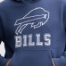 Толстовка Buffalo Bills Fanatics Royal IconicFleece Flocked