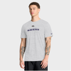 Футболка Baltimore Ravens Nike Ash Velocity Endurance Run Dri-FIT Футболка Baltimore Ravens Nike Ash Velocity Endurance Run Dri-FIT