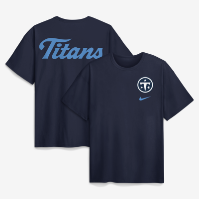 Футболка Tennessee Titans Nike 2026 Rivalries Collection Max90 - Navy