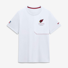 Arizona Cardinals Nike White Sideline UV Dri-FIT Coaches Shirt Arizona Cardinals Nike White Sideline UV Dri-FIT Coaches Shirt