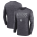Футболка с длинным рукавом Pittsburgh Steelers Nike Black Sideline Offensive Transition Velocity Dri-FIT Футболка с длинным рукавом Pittsburgh Steelers Nike Black Sideline Offensive Transition Velocity Dri-FIT