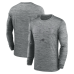Футболка с длинным рукавом Buffalo Bills Nike Gray Sideline Offensive Transition Velocity Dri-FIT