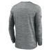 Футболка с длинным рукавом Buffalo Bills Nike Gray Sideline Offensive Transition Velocity Dri-FIT