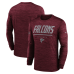Футболка с длинным рукавом Atlanta Falcons Nike Red Sideline Offensive Transition Velocity Dri-FIT Футболка с длинным рукавом Atlanta Falcons Nike Red Sideline Offensive Transition Velocity Dri-FIT