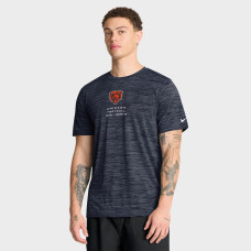 Футболка Chicago Bears Nike Navy Velocity Ball Carrier Dri-FIT