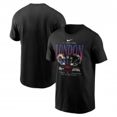 Los Angeles Rams vs. Jacksonville Jaguars Nike International Games London 2025 T-Shirt - Black