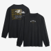 Baltimore Ravens Fanatics Black Relaxed Fullback Drive Long Sleeve Fashion Top Baltimore Ravens Fanatics Black Relaxed Fullback Drive Long Sleeve Fashion Top