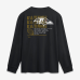 Baltimore Ravens Fanatics Black Relaxed Fullback Drive Long Sleeve Fashion Top