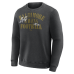 Свитшот Baltimore Ravens Fanatics Black Halftime Lead Relaxed Heavyweight French Terry
