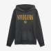 Толстовка Pittsburgh Steelers Fanatics Black Relaxed Intense Rivalry French Terry
