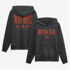 Толстовка Cincinnati Bengals Fanatics Black Relaxed Intense Rivalry French Terry Толстовка Cincinnati Bengals Fanatics Black Relaxed Intense Rivalry French Terry