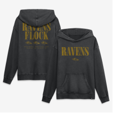 Толстовка Baltimore Ravens Fanatics Black Relaxed Intense Rivalry French Terry Толстовка Baltimore Ravens Fanatics Black Relaxed Intense Rivalry French Terry