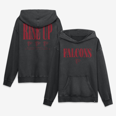 Толстовка Atlanta Falcons Fanatics Black Relaxed Intense Rivalry French Terry