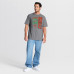 Футболка Cincinnati Bengals Fanatics Heather Gray Tribute Direct Handoff Tri-Blend