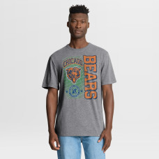 Футболка Chicago Bears Fanatics Heather Gray Tribute Direct Handoff Tri-Blend Футболка Chicago Bears Fanatics Heather Gray Tribute Direct Handoff Tri-Blend