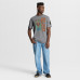 Футболка Chicago Bears Fanatics Heather Gray Tribute Direct Handoff Tri-Blend