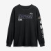 Футболка с длинным рукавом Baltimore Ravens Fanatics Black Checkdown Pass Футболка с длинным рукавом Baltimore Ravens Fanatics Black Checkdown Pass