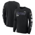 Футболка с длинным рукавом Baltimore Ravens Fanatics Black Checkdown Pass