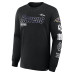 Футболка с длинным рукавом Baltimore Ravens Fanatics Black Checkdown Pass