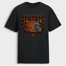 Футболка Cincinnati Bengals Fanatics Black Old Fashion Rushing Legacy Cotton Футболка Cincinnati Bengals Fanatics Black Old Fashion Rushing Legacy Cotton
