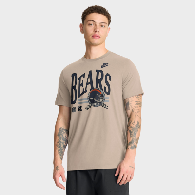 Футболка Chicago Bears Nike Sand Rewind Tri-Blend