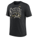 Футболка Pittsburgh Steelers Nike Heather Black Rewind Tri-Blend