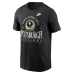 Футболка Pittsburgh Steelers Nike Black Rewind Team Spirit Essential Cotton