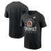 Футболка Cincinnati Bengals Nike Black Rewind Team Spirit Essential Cotton