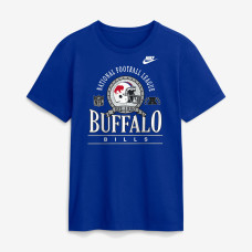 Футболка Buffalo Bills Nike Royal Rewind Team Spirit Essential Cotton Футболка Buffalo Bills Nike Royal Rewind Team Spirit Essential Cotton