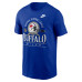 Футболка Buffalo Bills Nike Royal Rewind Team Spirit Essential Cotton