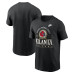 Футболка Atlanta Falcons Nike Black Rewind Team Spirit Essential Cotton