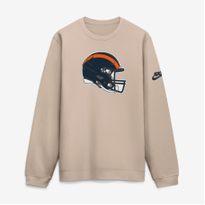 Свитшот Chicago Bears Nike Sand I-Formation Rewind Club Crew Свитшот Chicago Bears Nike Sand I-Formation Rewind Club Crew