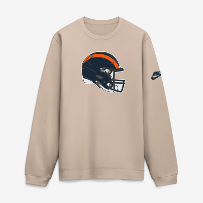 Свитшот Chicago Bears Nike Sand I-Formation Rewind Club Crew