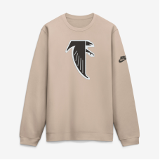 Свитшот Atlanta Falcons Nike Sand I-Formation Rewind Club Crew Свитшот Atlanta Falcons Nike Sand I-Formation Rewind Club Crew