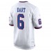 New York Giants Jaxson Dart Nike White Alternate Vintage White Game Jersey