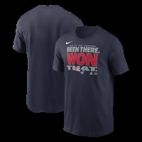 New England Patriots Nike Navy 2025 AFC East Division Champions Locker Room Trophy Collection T-Shirt