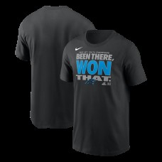 Carolina Panthers Nike Black 2025 NFC South Division Champions Locker Room Trophy Collection T-Shirt Carolina Panthers Nike Black 2025 NFC South Division Champions Locker Room Trophy Collection T-Shirt