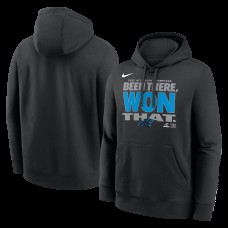Carolina Panthers Nike Black 2025 NFC South Division Champions Locker Room Trophy Collection Hoodie Carolina Panthers Nike Black 2025 NFC South Division Champions Locker Room Trophy Collection Hoodie
