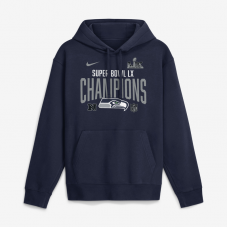 Толстовка Seattle Seahawks Nike College Navy Super Bowl LX Champions Going Yard Fleece Толстовка Seattle Seahawks Nike College Navy Super Bowl LX Champions Going Yard Fleece