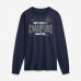 Футболка с длинным рукавом Seattle Seahawks Nike College Navy Super Bowl LX Champions Going Yard