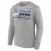 Seattle Seahawks Fanatics Heather Gray Super Bowl LX Roster Long Sleeve T-Shirt