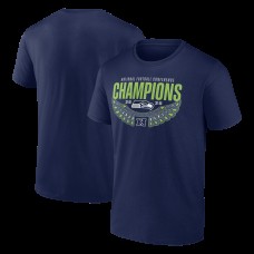 Seattle Seahawks Fanatics College Navy 2025 NFC Champions Hometown T-Shirt Seattle Seahawks Fanatics College Navy 2025 NFC Champions Hometown T-Shirt
