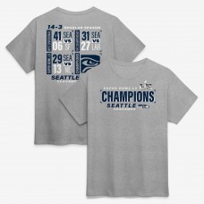 Seattle Seahawks Fanatics Steel Super Bowl LX Champions Counting Points Score T-Shirt