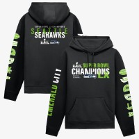 Seattle Seahawks Fanatics Black Super Bowl LX Champions Four-Piece Hoodie